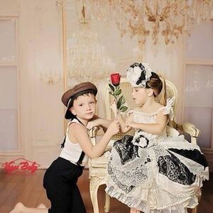 Vintage Style Custom Made Princess & Frog Gown.